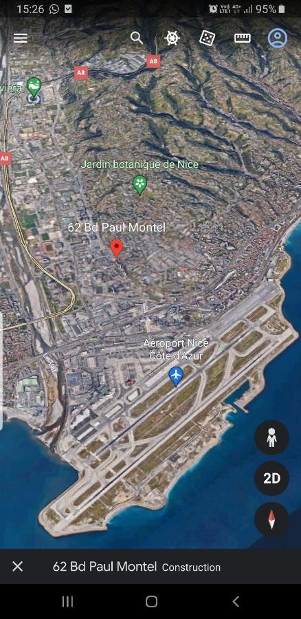 Appartements Renove 2023 Proche Aeroport 5Min, Gare Sncf 2 Min, Tramway Au Pied De L'Immeuble , Parking Possible, Renovated Apartments 2023 Near The Airport 5 Min, Train Station 2 Min, Tram Next To The Building 1 Min, Parking Possible Νίκαια Εξωτερικό φωτογραφία